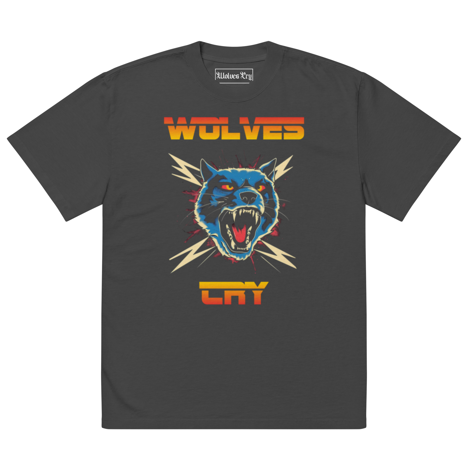 Thundercat Electro Tee featuring a vintage-inspired punk rock design with bold graphics and a washed black finish, delivering a statement look with oversized, relaxed fit.